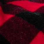 plaid red/black
