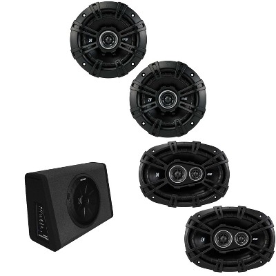 Kicker 11PT250 Truck Enclosure & DSC69304 DS-Series 6x9" & 43DSC504 5.25"  Bundle