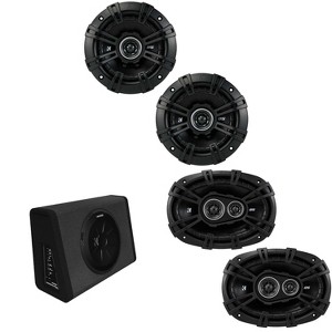 Kicker 11PT250 Truck Enclosure & DSC69304 DS-Series 6x9" & 43DSC504 5.25"  Bundle - 1 of 4
