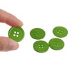 Unique Bargains Resin Craft Snap Round Flat 4-Hole Sewing Buttons 50 Pcs - 4 of 4