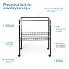 Prevue Pet Products Rolling Stand with Shelf, Black Small - 3 of 4