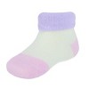 CTM Infant's Soft & Fancy Solid and Patterned Socks (3 Pack) - 2 of 4