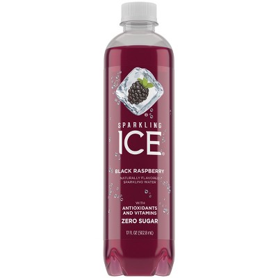 Sparkling Ice Black Raspberry - 17 fl oz Bottle