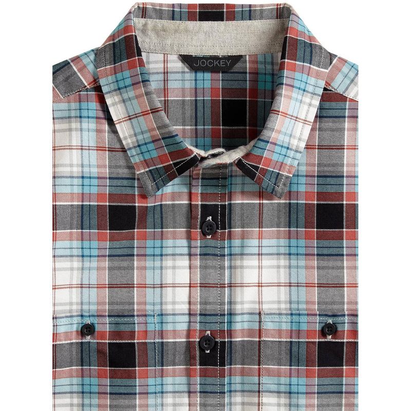Jockey Men's Outdoors Long Sleeve Woven Button-Up Shirt, 3 of 9