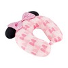 Minnie Blush bows 3D ears abd bow travel pillow - image 4 of 4