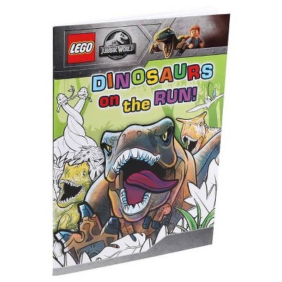 Lego(r) Jurassic World(tm): Dinosaurs on the Run! - (Coloring Books) by  Editors of Studio Fun International (Paperback)