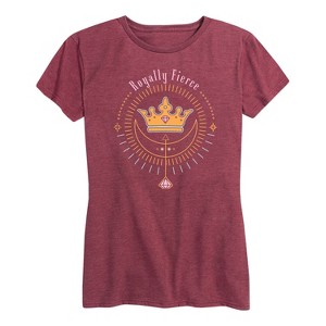 Women's - Disney Princess - Royally Fierce Short Sleeve Graphic T-Shirt - 1 of 4
