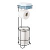 iDesign Toilet Paper Stand with Storage Shelf - 2 of 4