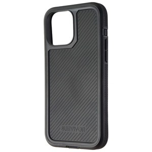 Griffin Survivor Earth Series Hybrid Case for iPhone 13 Pro Max - Black - 1 of 3