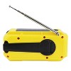 Emerson® Emergency AM/FM Portable Weather Radio and Power Bank, Yellow, ER-7050 - 4 of 4