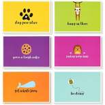 Best Paper Greetings Sympathy Cards Box Set – 48 Pack Sympathy Cards for Kids, 6 Cute Animal Designs, Get Well Cards Bulk, Envelopes Included