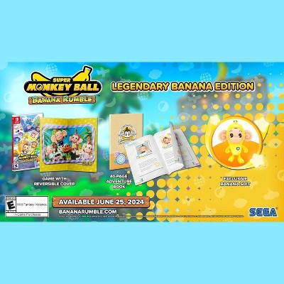 Super Monkey Ball: Banana Mania – Nintendo Switch Game – Action/Party