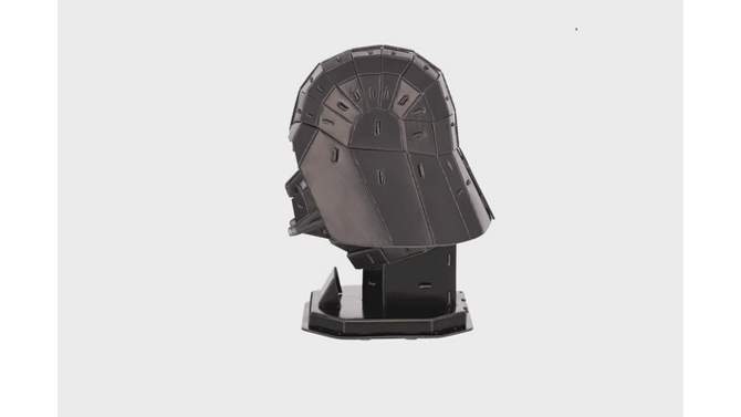 4D BUILD - Star Wars Darth Vader Model Kit Puzzle 83pc, 2 of 15, play video