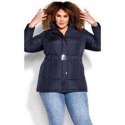 Women's plus size puffer clearance winter coats