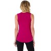 Rekucci Women's Soft Jersey Knit Sleeveless Tank Top – Casual & Versatile Everyday Wear - 3 of 3