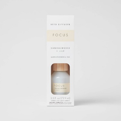 73.9ml Glass Wellness Reed Oil Diffuser with Wooden Cap Focus - Project 62™