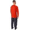 Peanuts Men's Joe Cool Snoopy Pajamas Raglan Shirt And Pant 2 PC Pajama Set - 3 of 4