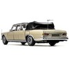 1965-1981 Mercedes Benz 600 Pullman Landaulet Limousine Convertible w/Functional Softtop Gold Ltd Ed 1/18 Diecast Model Car CMC - 4 of 4