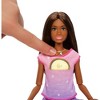 Barbie Self-Care Rise & Relax Doll with Gray Puppy - image 3 of 4