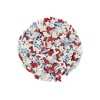 Mystic Sprinkles Spirit of America In Silver Sprinkle Mix 3.4oz - 2 of 3