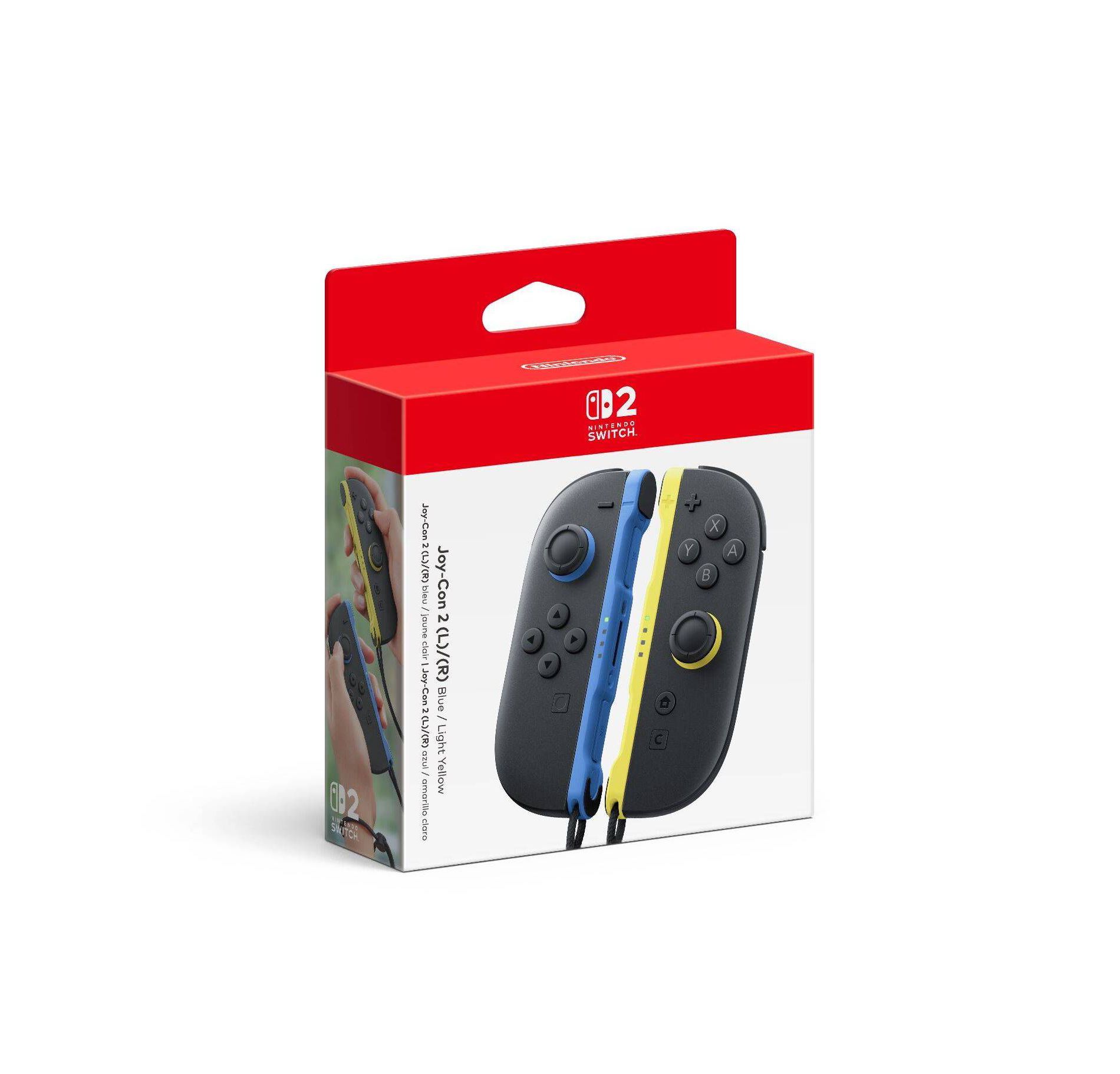 Nintendo Joy-Con 2 (L)/(R) Blue / Light Yellow - Switch 2