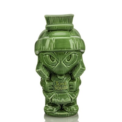 Beeline Creative Geeki Tiki Space Jam Marvin the Martian 24 Ounce Ceramic Tiki Mug