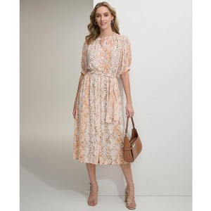 Calvin Klein Womens Faux Tie Shirt Dress - 1 of 1