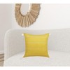 20" X 20"  Linen Striped Zippered Pillow - 2 of 4