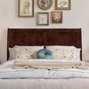 AFI Furnishings Portland Full Headboard with Turbo Charger in Walnut - 4 of 4