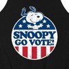 Men's - Peanuts - Snoopy Go Vote Graphic Tank Top - 2 of 4