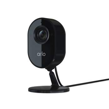 Arlo Essential 1080p Indoor Wired Security Camera - Black