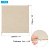 Unique Bargains Square Soft Adhesive Non-slip Anti-scratch Furniture Lamp Base Felt 5 Pcs - 2 of 3
