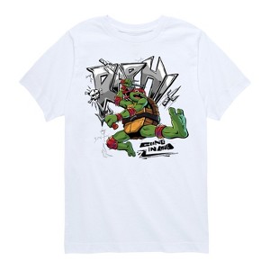 Boys' - Teenage Mutant Ninja Turtles - Raphael Going In Loud Short Sleeve Graphic T-Shirt - 1 of 4