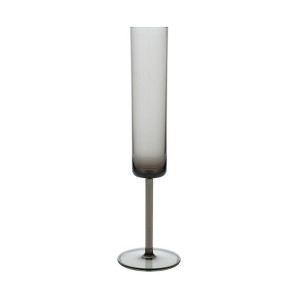 Fortessa Tableware Solutions 6oz 6pk Urbo Champagne Flutes Gray: Copolyester, Dishwasher-Safe, Cold Beverages, Set of 6 - 1 of 4