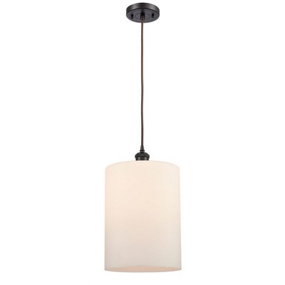 Cobbleskill - 1 Light Cord Hung Mini Pendant In Industrial Style-14 Inches Tall and 9 Inches Wide