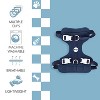 THE LICKER STORE Arlo Adjustable Soft Padded No Pull Pet Harness with 3 Buckles and 3 Leash Clips - 3 of 4