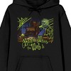 Growing Up Creepie Home Is Where The Web Is Long Sleeve Black Adult Hooded Sweatshirt-XXL - image 2 of 3