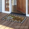 Briarwood Lane Winter Coir Doormat 30x18 Checkered Mittens For Winter Coir Doormat - 2 of 3