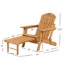 Cesicia Wooden Kid's Adirondack Chair for Outdoor, Patio Lounge Chiar for Kids - 3 of 4