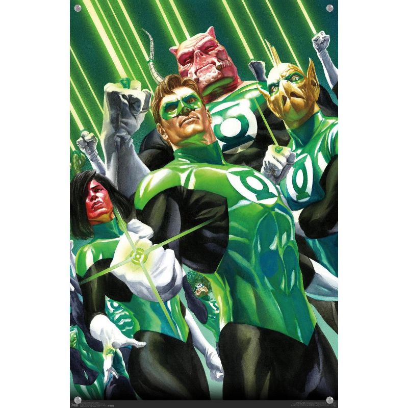 Trends International DC Comics - The Green Lantern Corps - Portrait Unframed Wall Poster Prints, 4 of 7