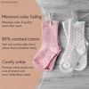 Cozyway Baby Girls Socks, Ruffle Ripple Edge Turn Cuff Ankle Socks Toddlers 9-24 Months - 12 Pack, Multicolored - image 2 of 4