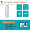 Hurricane 3 Pack HF8414-01 Advanced Pool Filter Cartridge Replacement for PWWCT150, Unicel C-8414, Filbur FC-1287, Waterway Clearwater II 150 - 4 of 4