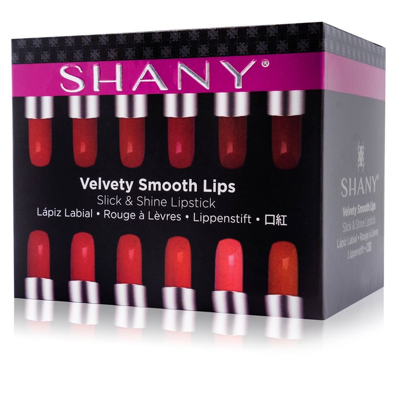 SHANY Slick & Shine Premium Lipstick Set  - 12 pieces, 4 of 5