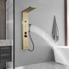 BWE 2-Jet Rainfall Shower Tower Shower Panel System with Rainfall Shower Head and Shower Wand - 4 of 4