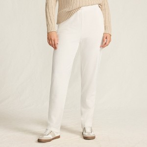 Lands' End Women's Sport Knit High Rise Corduroy Pants - 1 of 4