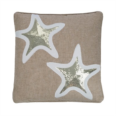 Blue Maui Decorative Starfish Pillow - Levtex Home