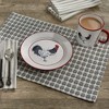 Park Designs Crossings Set of 4 Placemats Gray Stripe - Yarn 13'' x 19'' - 2 of 4
