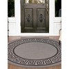 Unique Loom    Outdoor Border Greek Key Area Rug - 3 of 4