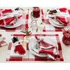 Solino Home Linen Plaid Dinner Napkins| Very Merry Plaid - 4 of 4