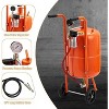 5 Gallon Sand Blasting Machine, 60-110 Psi Pressure Air Sand Blasting Kit w/4 Ceramic Nozzles & Oil-Water Separator,  for Stain Removal Paint - 3 of 4